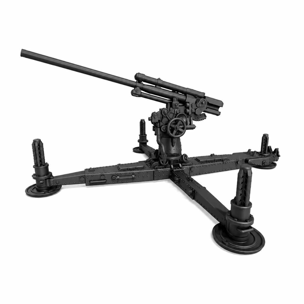 SSMODEL 1/144 Bofors 75mm Model 1929 Resin MODEL KIT TSS1441469 — scale model kit