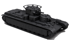 SSMODEL 1/144 T-35 Heavy Concept AFV Armored Vehicle Scale Model Kit TSS1440044