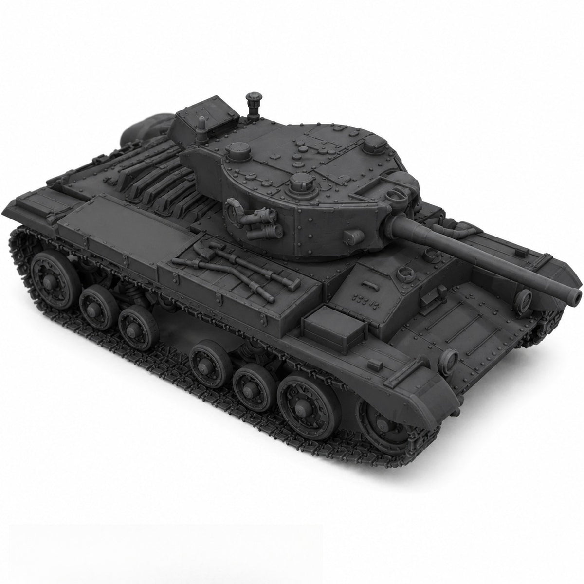 SSMODEL 1/100 Valentine Mk IX UK Light Tank Resin MODEL KIT TSS1000214 — detail view 2