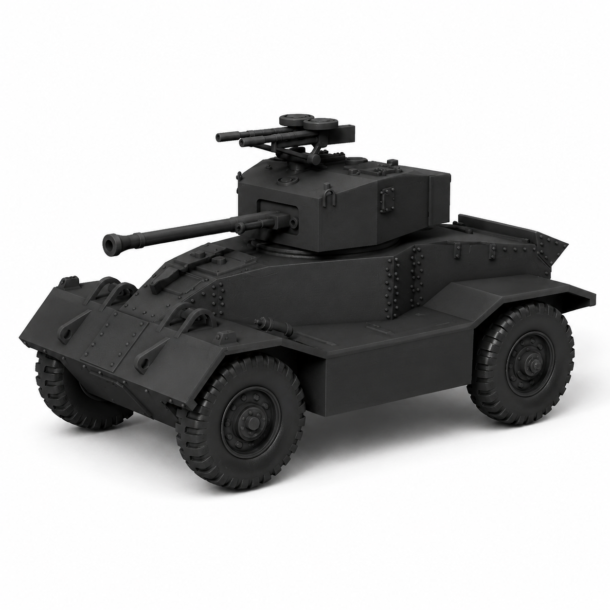 SSMODEL 1/56 AEC Mk.III Armoured Car Resin Model Kit TSS0560754 — scale model kit