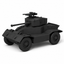 SSMODEL 1/56 AEC Mk.III Armoured Car Resin Model Kit TSS0560754
