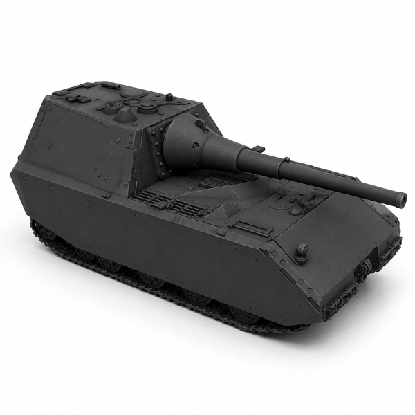 SSMODEL 1/350 Jagdpanzer Maus tank Resin MODEL KIT TSS3500507