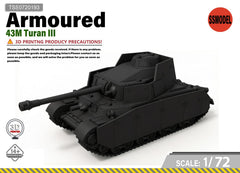 SSMODEL 1/72 43M Turan III tank Resin Model Kit TSS0720193