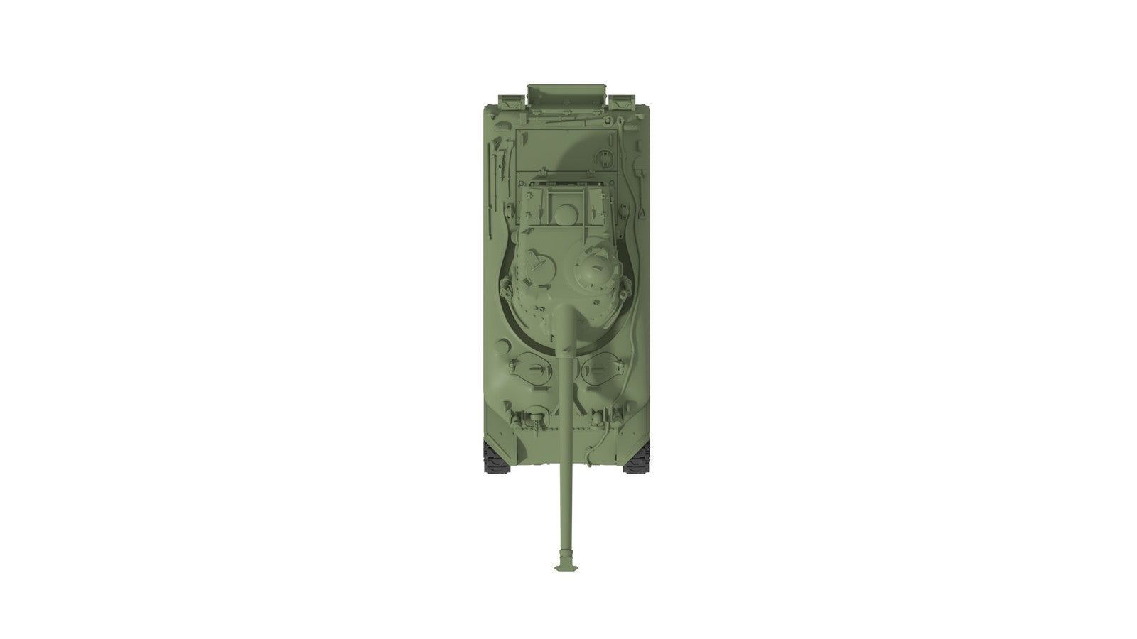 SSMODEL 1/700 M4A1 FL10 French medium tank resin model kit TSS7000356 — detail view 6