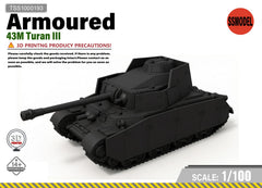 SSMODEL 1/100 43M Turan III tank Resin Model Kit TSS1000193