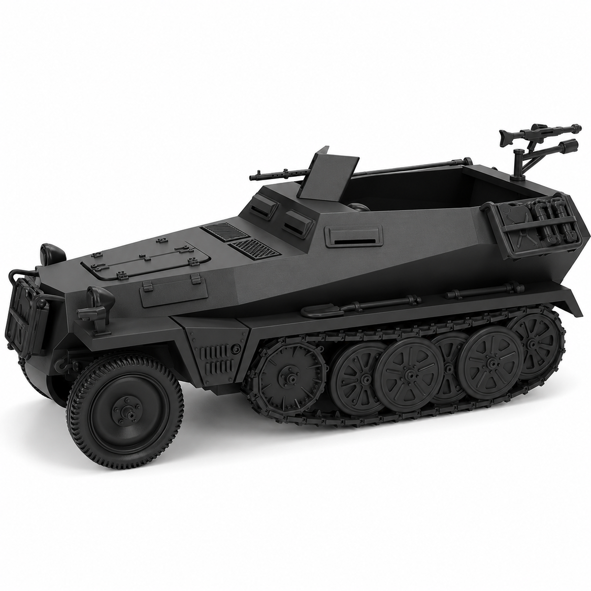 SSMODEL 1/200 Sd.Kfz.250/1 Schützenpanzerwagen Resin MODEL KIT TSS2000933 Main image