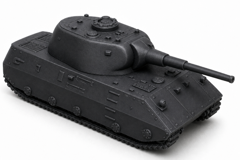 SSMODEL 1/350 VK 100.01 (p) German superheavy tank Resin Model Kit TSS3500172