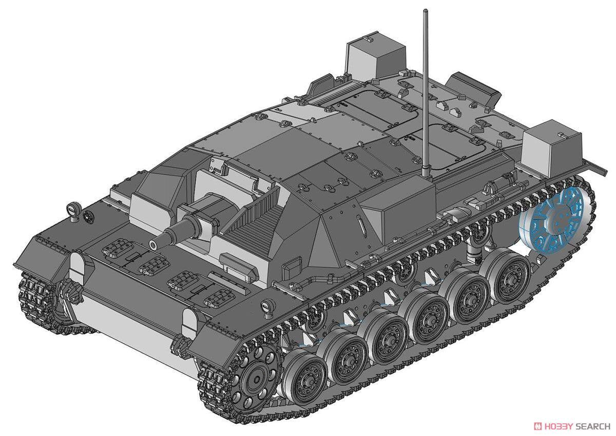 DRAGON 7557 1/35 StuG III Ausf.A German Assault Gun Model Kit