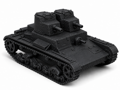 SSMODEL 1/100 T-26 mod. 1931 tank Resin Model Kit TSS1000088