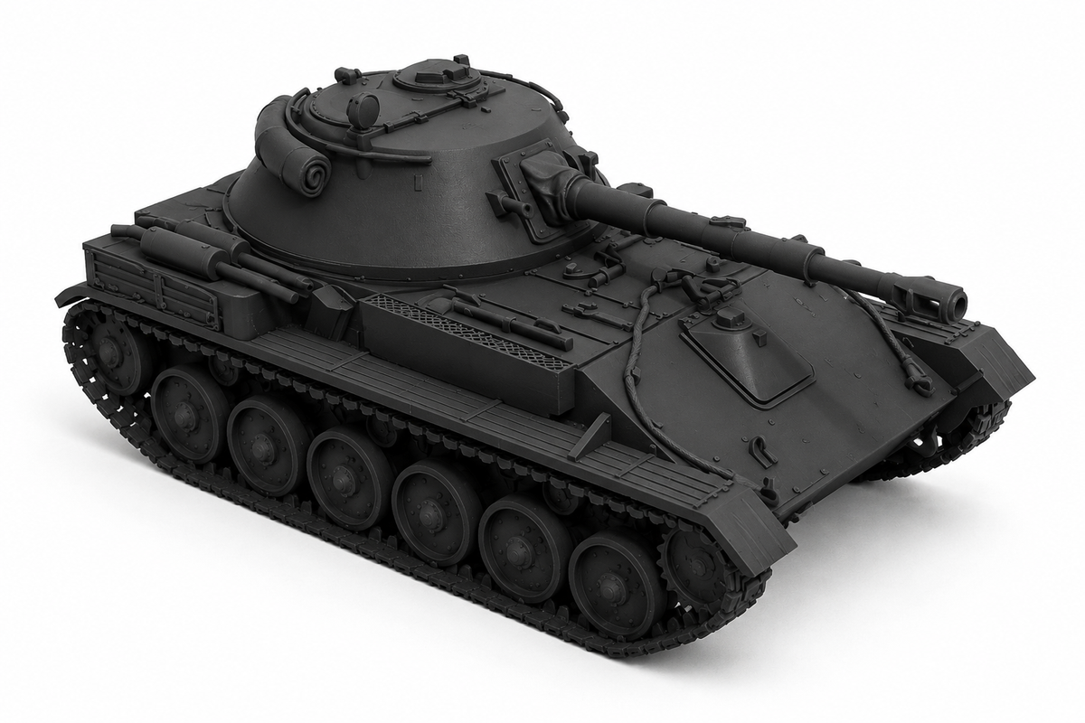 SSMODEL 1/120 T-76 Fictional Light AFV Armored Vehicle Mini Scale Kit TSS1200474