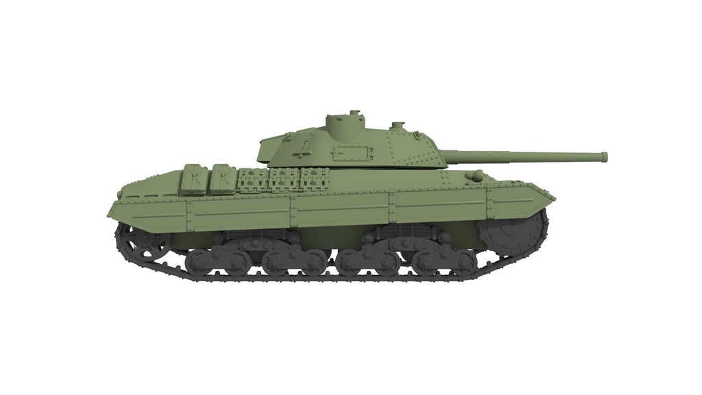 SSMODEL 1/700 Carro Armato Pesante P43 bis Italian tank Model Kit TSS7000264