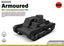 SSMODEL 1/350 MKhT1 Soviet experimental khemical tank Resin Model Kit TSS3500050