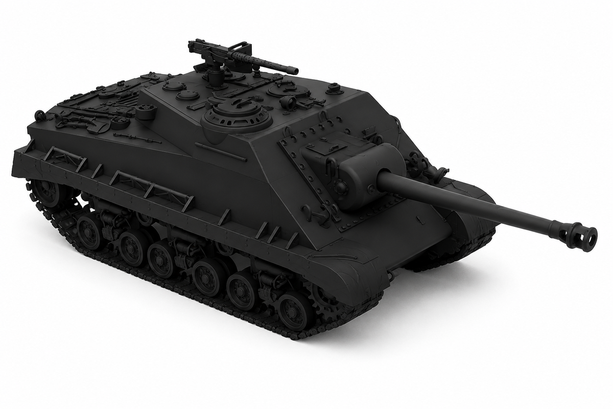 SSMODEL 1/144 T4A2E1 Hornet Fictional AFV Armored Vehicle Model Kit TSS1440399