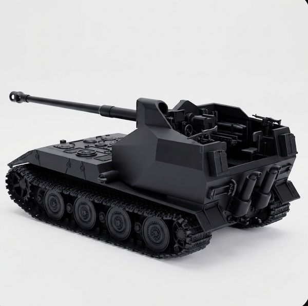 SSMODEL 1/56 WWII German Waffentrager auf E100 Tank Resin Model Kit TSS0561008
