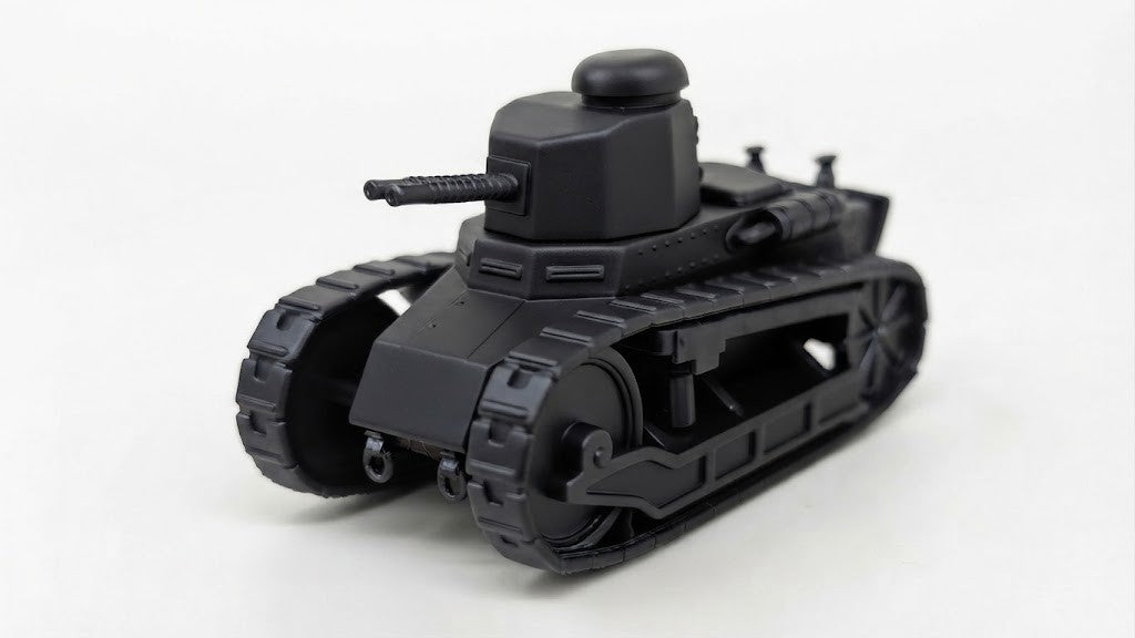 SSMODEL 1/56 F-3000 Italian Light Tank WWII Resin Model Kit TSS0561287 — detail view 2