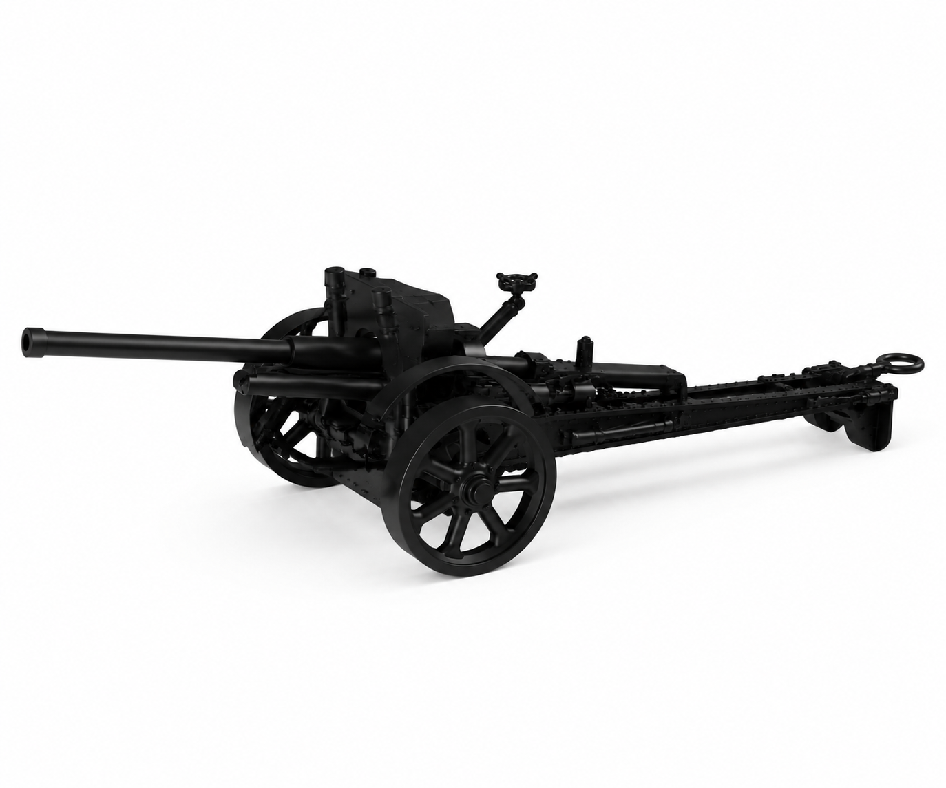 SSMODEL 1/200 Cannon IJA 150mm model 89 Resin MODEL KIT TSS2001416 — scale model kit