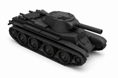 SSMODEL 1/120 BT-7-203 Soviet Fictional Light Tank Resin Model Kit TSS1200483