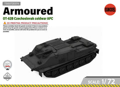 SSMODEL 1/72 OT-62B Czechoslovak Coldwar APC Tank Resin Model Kit TSS0720374