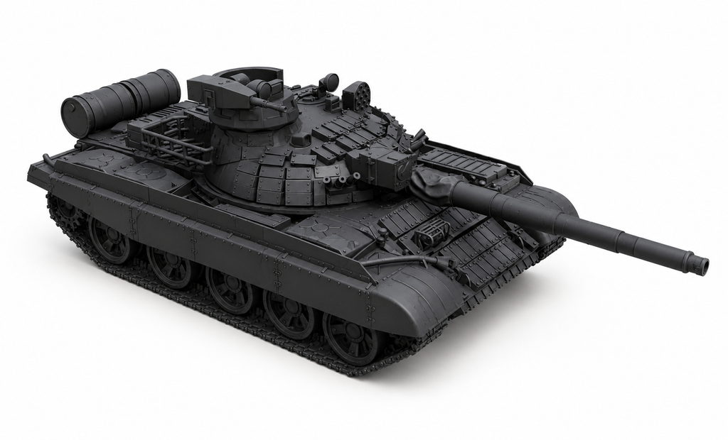 SSMODEL 1/700 T-62 CN 120 GIAT Reforme French Tank Resin Model Kit TSS7000392