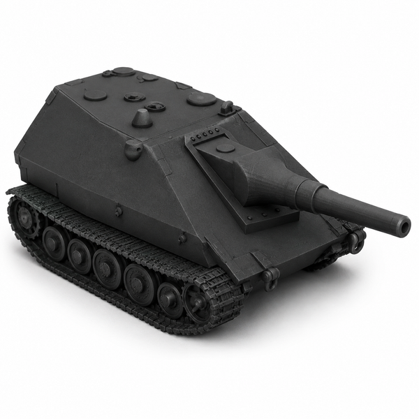 SSMODEL 1/350 Jagdpanzer E-100 Krokodil tank Resin MODEL KIT TSS3500502