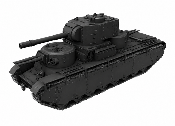SSMODEL 1/350 T-35-35-35 Tank Resin MODEL KIT TSS3500517