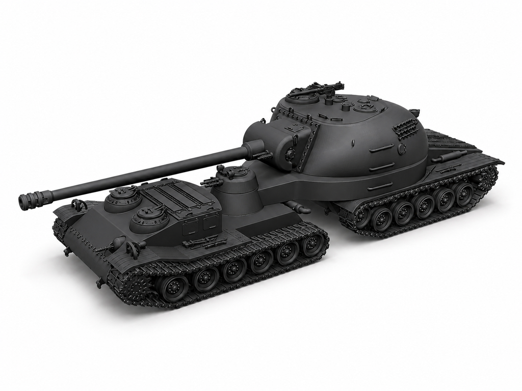 SSMODEL 1/350 Super Heavy Semi-trailer Tank Resin MODEL KIT TSS3500224