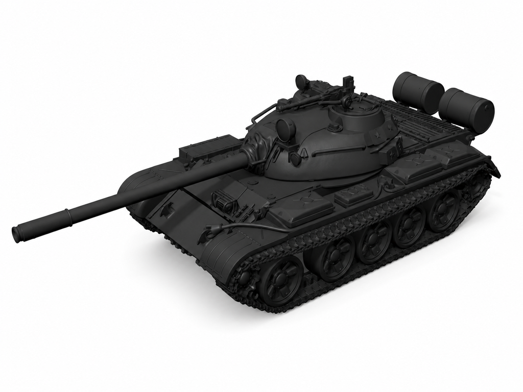 SSMODEL 1/700 T-55 Soviet tank Resin Model Kit TSS7000297