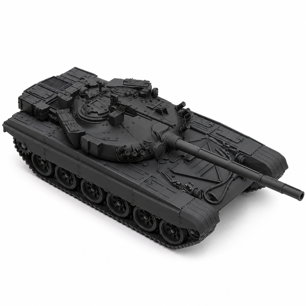 SSMODEL 1/200 T-72A tank Resin Model Kit TSS2000300 — detail view 2