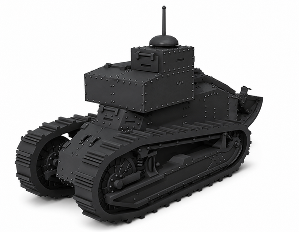 SSMODEL 1/32 1/35 1/48 1/64 Renault FT TSF France WW1 Tank  MODEL KIT TSS0624