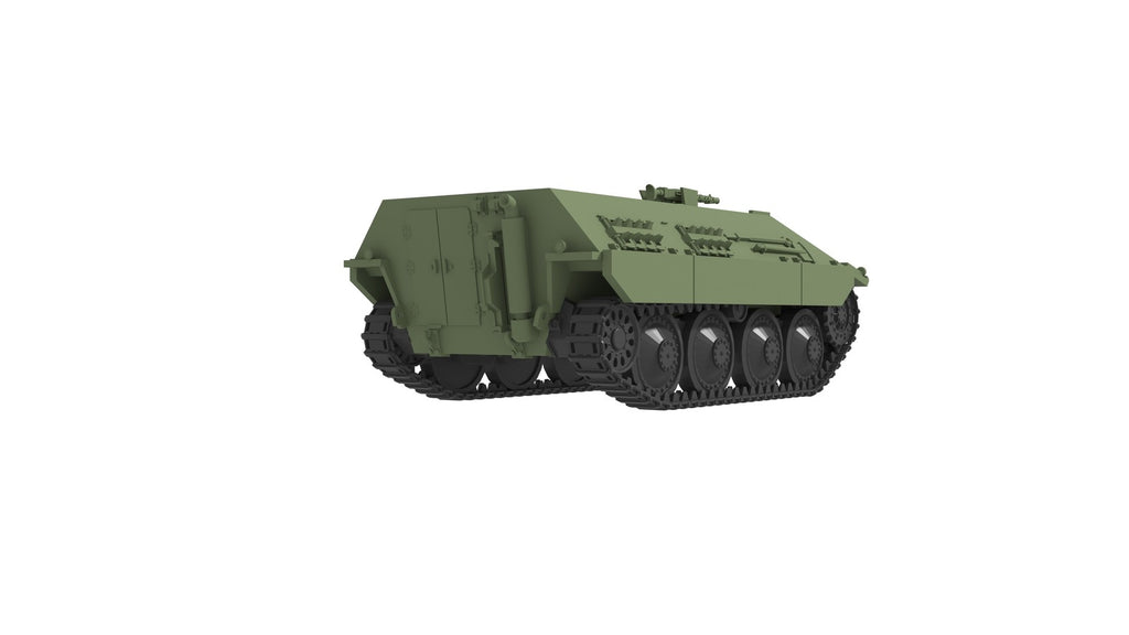 SSMODEL 1/350 Vollkettenaufklarer 38(t) Katzchen tank Resin Model Kit TSS3500188