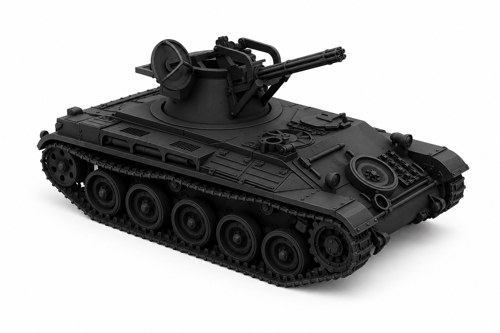 SSMODEL 1/700 AMX13 DCA French Anti-Aircraft Tank Resin Model Kit TSS7000393