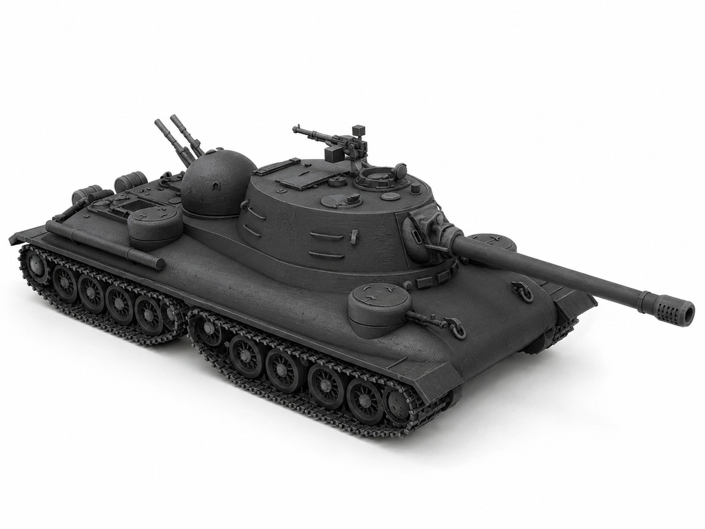 SSMODEL 1/350 220TP Czołg Pancernik Tank Resin Model Kit TSS3500147