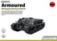 SSMODEL 1/100 WWII Hungarian 43M Zrinuy II SPG Resin Model Kit TSS1001205