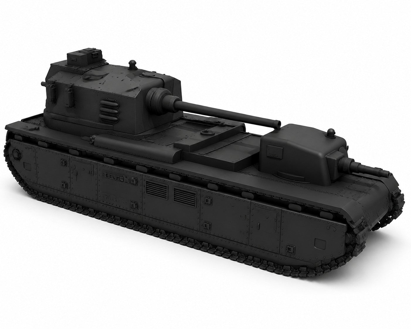 SSMODEL 1/350 FCM F1 Tank Resin MODEL KIT TSS3500467 — detail view 2