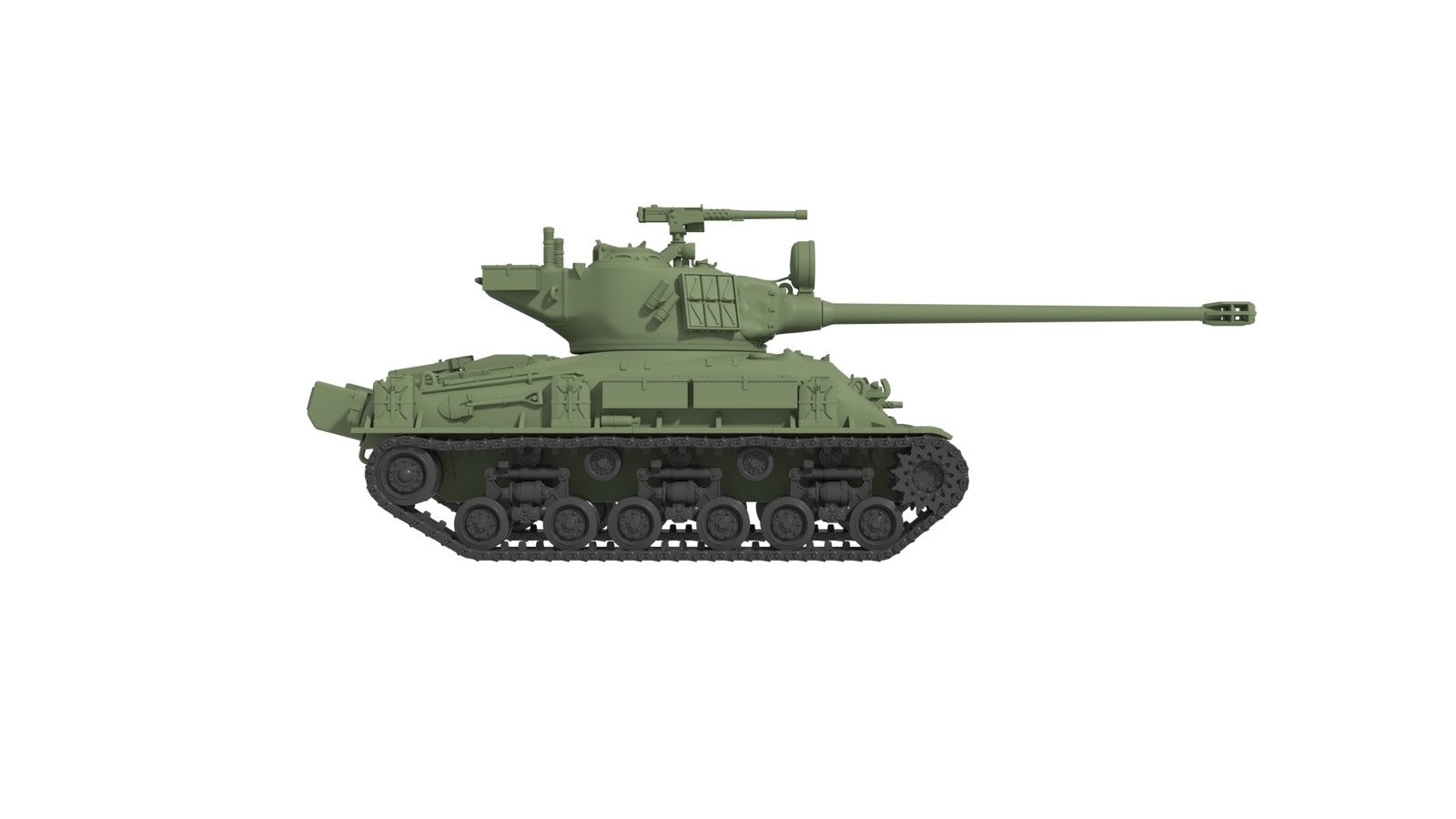 SSMODEL 1/350 M51 Sherman Medium Tank Resin MODEL KIT TSS3500240 — detail view 5