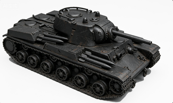 SSMODEL 1/350 KV-1K (KARST-1)Soviet experimental tank resin model kit TSS3500110