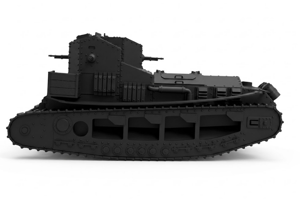 SSMODEL1/32 1/35 1/48 1/64 Whippet Mk A Medium Tank Resin Model Kit TSS0895