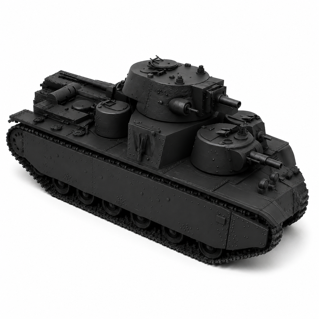 SSMODEL 1/350 T-35 mod 1939 Resin Model Kit TSS3500558