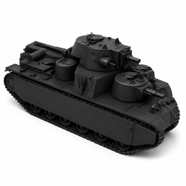 SSMODEL 1/350 T-35 mod 1939 Resin Model Kit TSS3500558