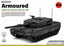 SSMODEL 1/56 Leopard 2A1 (Germany, Cold war) Tank Resin MODEL KIT TSS0560664