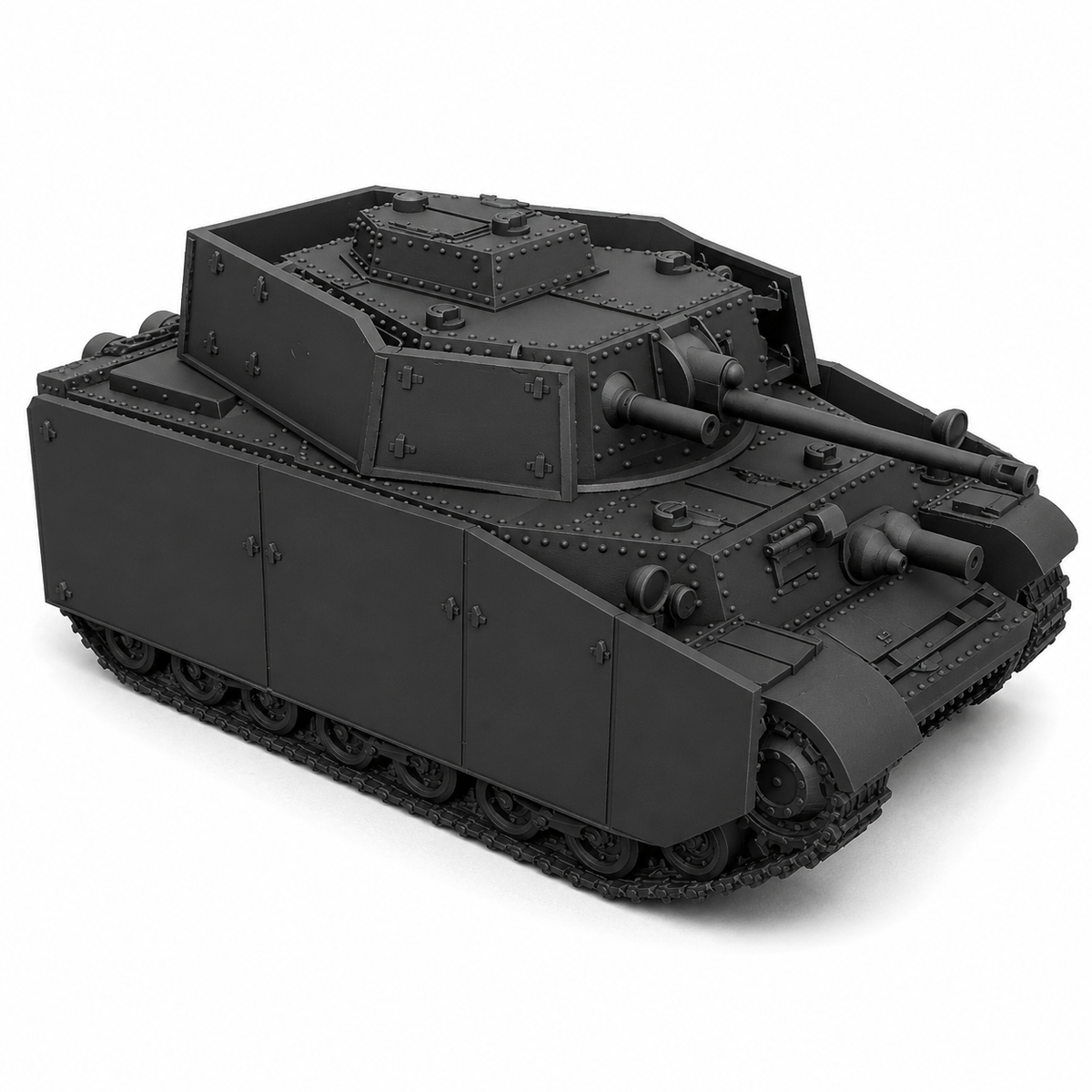 SSMODEL 1/87 40M Turan tank Resin Model Kit TSS0870195 — detail view 2