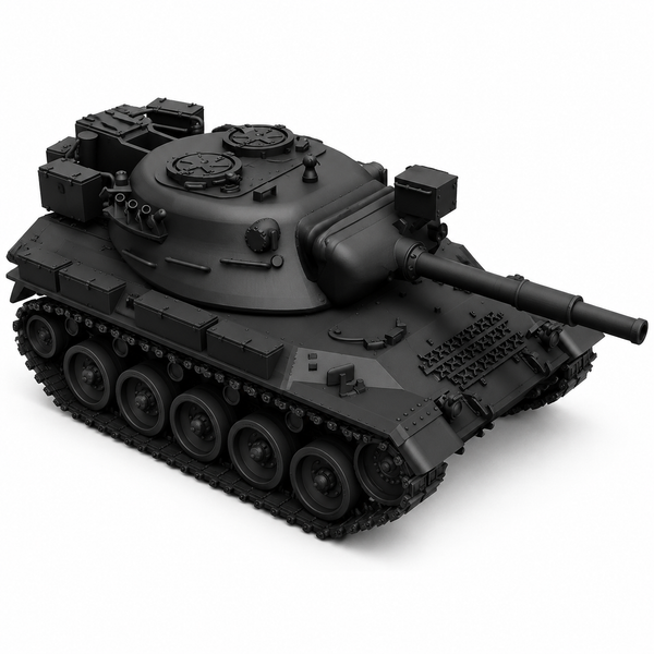 SSMODEL 1/350 Leopard 1 BE Belgian coldwar MBT Resin Model Kit TSS3500540