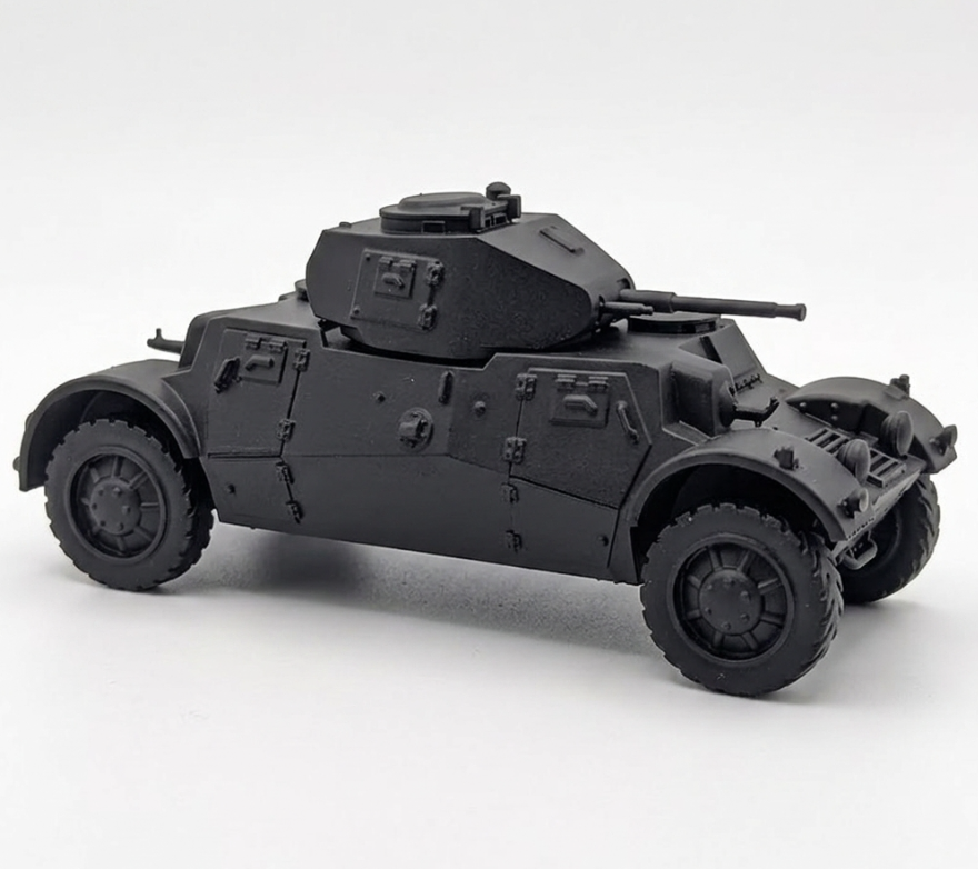 SSMODEL 1/100 WWII Lynx Pansarbil m/39 Armored Car Resin Model Kit TSS1001277