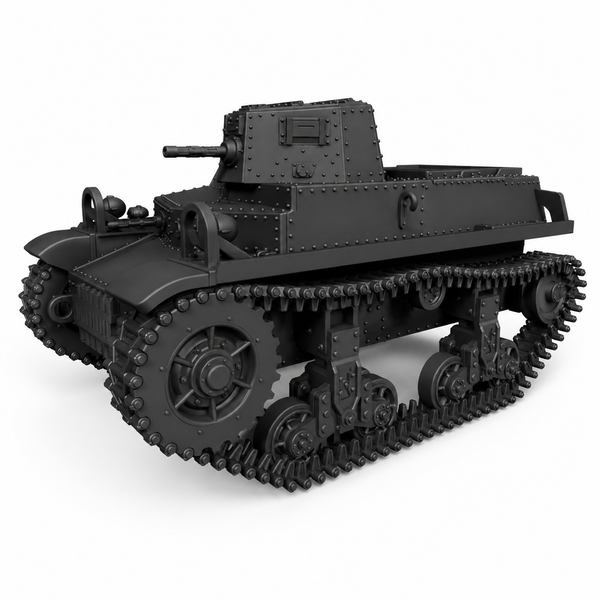 SSMODEL 1/56 Marmon Herrington CTLS-4TAY Tank Resin MODEL KIT TSS0560675