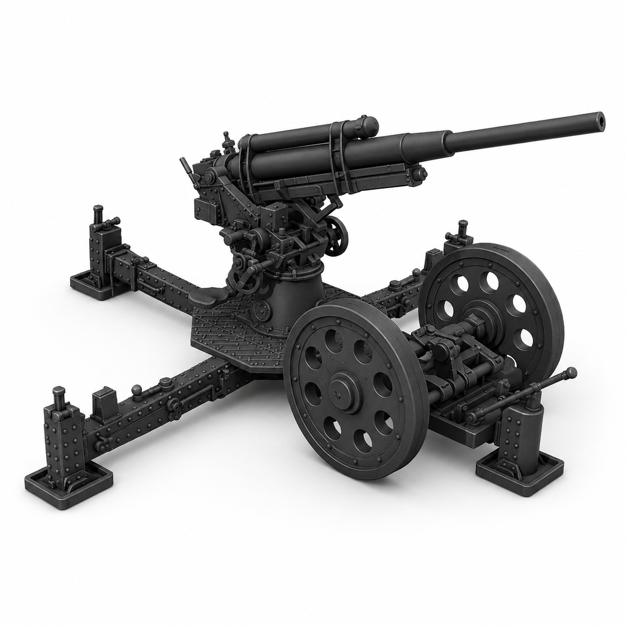 SSMODEL 1/350 76 mm air defense M1931 (3-K) Resin MODEL KIT TSS3500433 — detail view 2