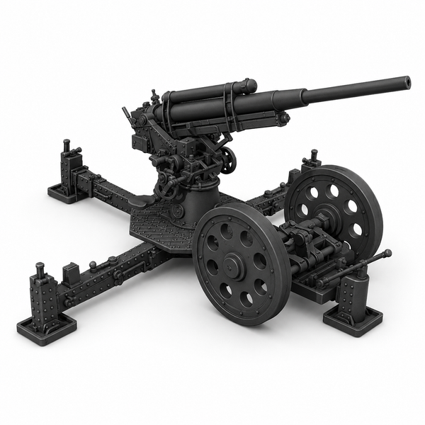 SSMODEL 1/350 76 mm air defense M1931 (3-K) Resin MODEL KIT TSS3500433