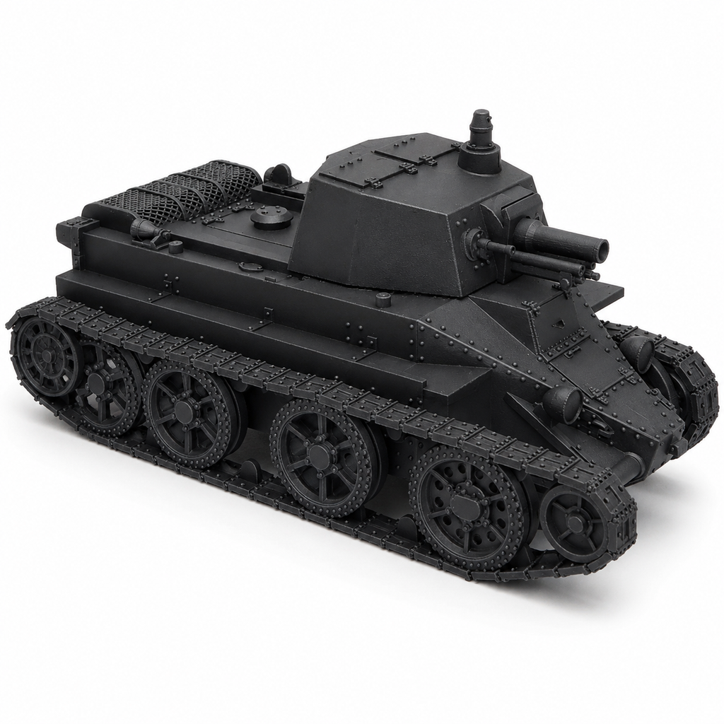 SSMODEL 1/350 D-38 Soviet experimental light tank Resin Model Kit TSS3500159