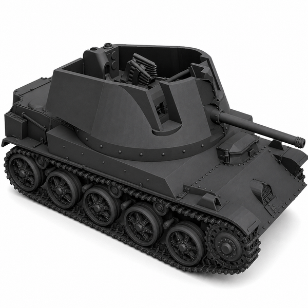 SSMODEL 1/700 40M Nimrod tank Resin Model Kit TSS7000255