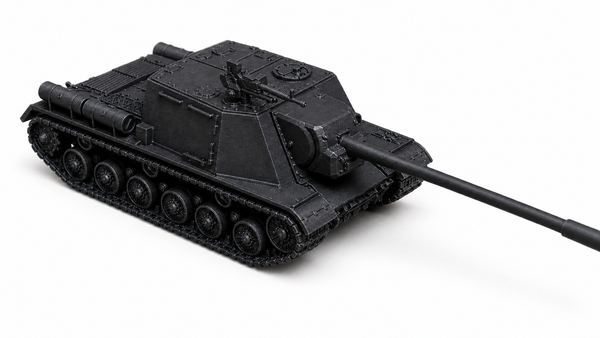 SSMODEL 1/700 ISU-122BM (ISU-122-1) Tank Resin Model Kit TSS7000031