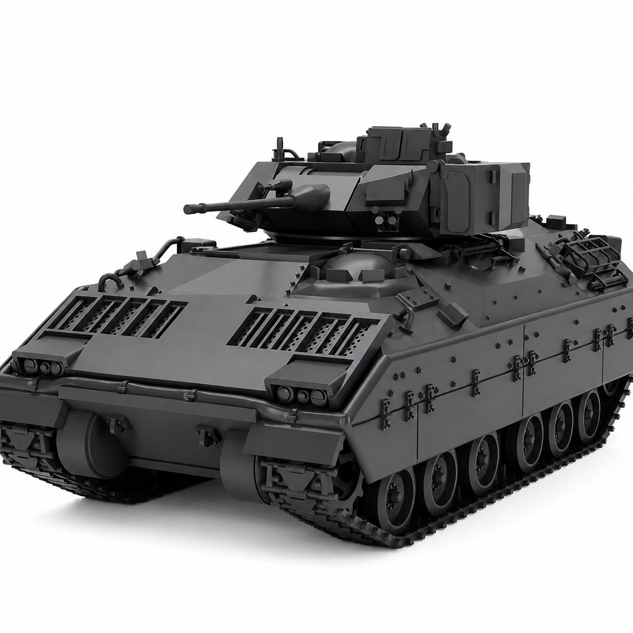 SSMODEL 1/56 Bradley M3 CFV Tank Resin Model Kit TSS0560715 — scale model kit